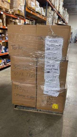 (2) PALLETS of Assorted Small Stuffed Animals, & Assorted Souvenirs, Etc..