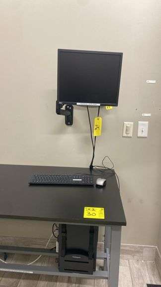 Dell OptiPlex XE3 SFF PC, Intel Core i5/i7, Dell Monitor, Keyboard, Wall Arm, StarTech Holder