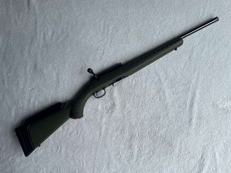 Ruger American .22 LR Rifle, OD Green Synthetic Stock, Serial 835-41237