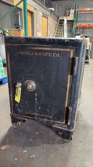 Antique Mosler Safe Co. Fire/Burglary Safe **no combination available