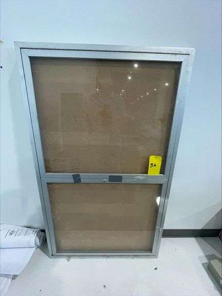 Enclosed Glass Front Bulletin Board