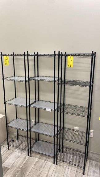 Metal Rack 12”x 16”x 60” Tall