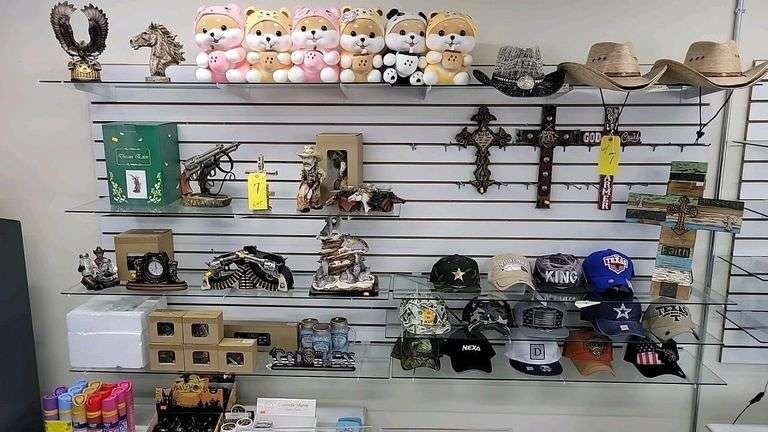 Plush Toys, Decorative Figurines, Candles, Caps & More – Mixed Gift Shop Merchandise Lot New