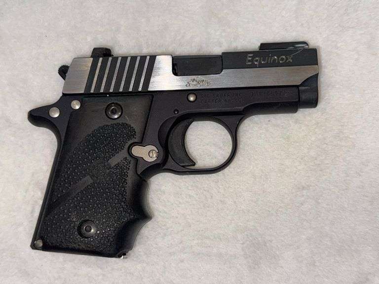 SIG Sauer P238 Equinox .380 ACP Pistol, Two-Tone, Serial 27A160941