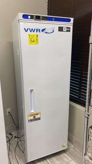 VWR-HC-MFP-14 Upright Laboratory Freezer, 14 cu ft, -15°C to -25°C, Manual Defrost, 115V, Serial Number: VWR-24292278-2504.