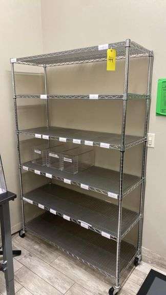 Portable Metro Rack 18”x 48”x 6’ Tall