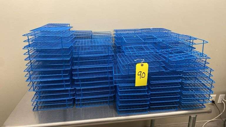 Thermo Scientific Nalgene Unwire Polypropylene Tube Racks, 72-Place, Etc