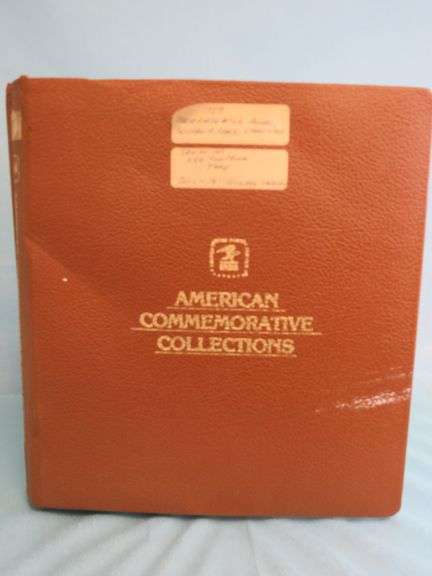 1987 - American Commemorative Collections Souvenir Stamps & Binder(Jan 24-July 4)