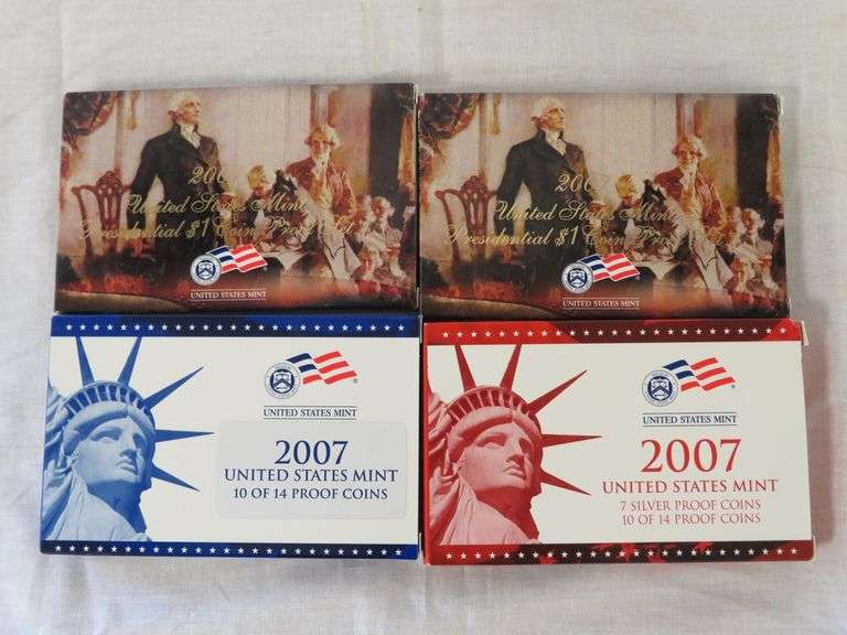 07 State Quarters Set & Proof Sets