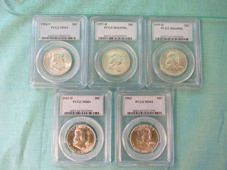 Benjamin Franklin Half Dollar (5)