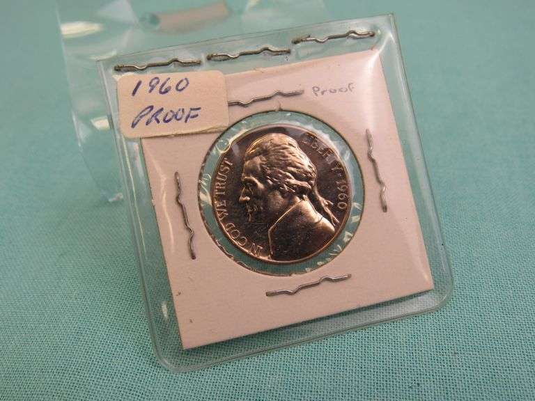 1960 Jefferson Nickel Proof