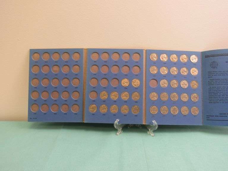 Nickel Collectors Book Including Nickels