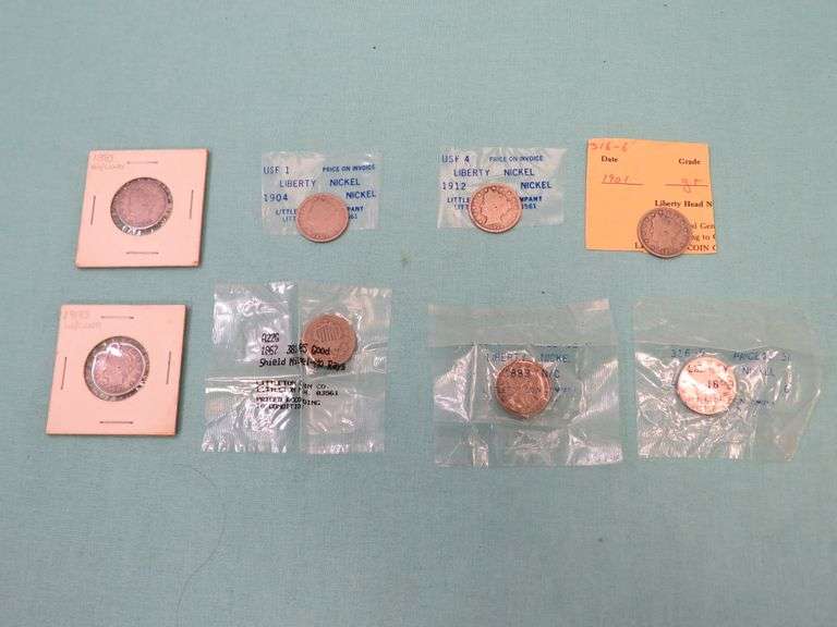 Liberty Nickels(x8)