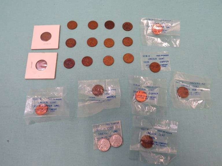 Wheat Pennies(x20+) w/ 1909 VDB!