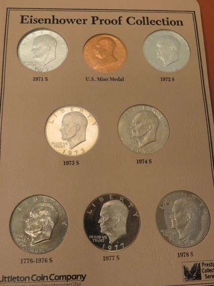 Eisenhower Dollar Proof Collection