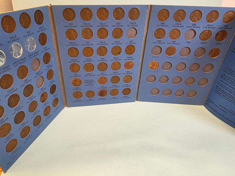 Lincoln Memorial Cents with Folder