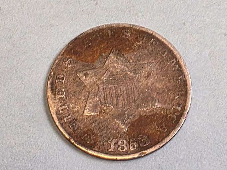 3 Cent "Trime" Silver Coin