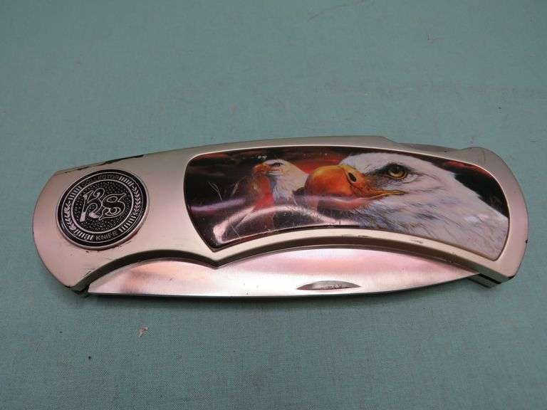 Bald Eagle Collector Folding Knife