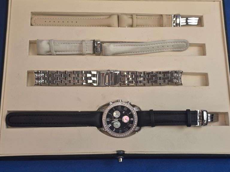 Benny & Co. New York “Ice Collection” Chronograph Wristwatch