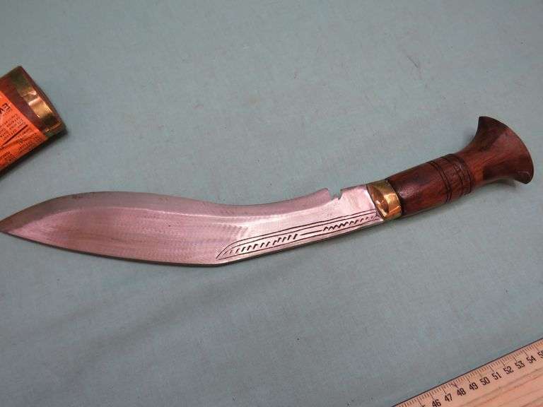 15" Nepalese-Style Kukri Knife