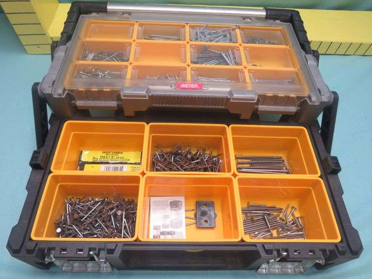 Keter Cantilever Organizer w/various hardware