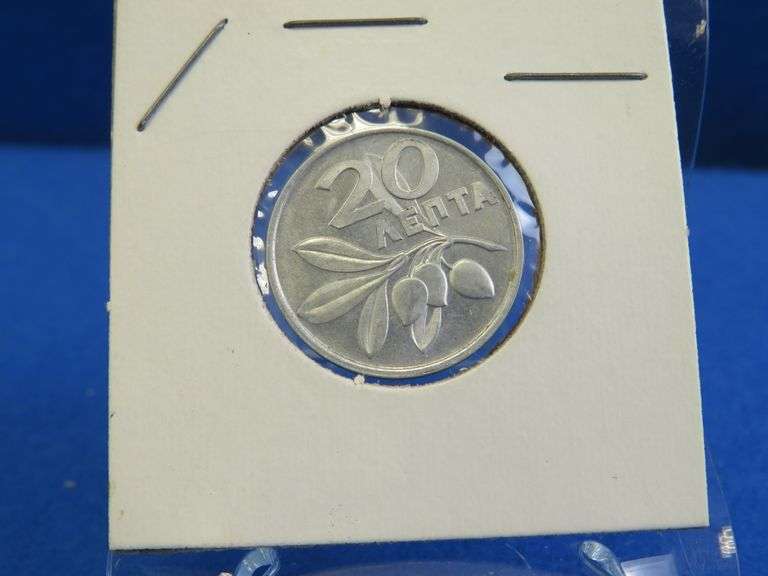 1973 Greek Lepta Coin