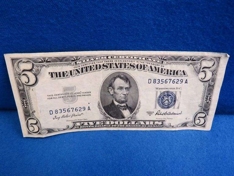 $5 Silver Certificate Banknote