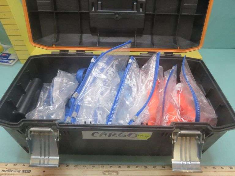 Stanley Bostitch Tool Box w/Cargo Straps