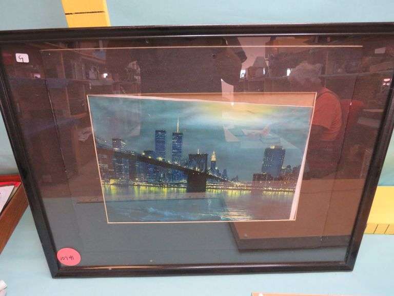 Framed New York City Cityscape Print