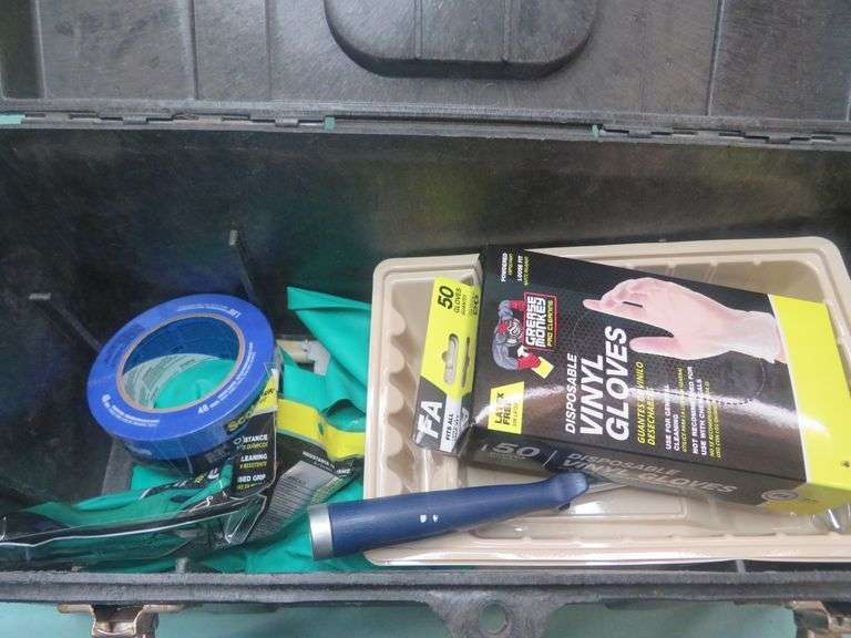 Contico Tool Box w/painters equipment