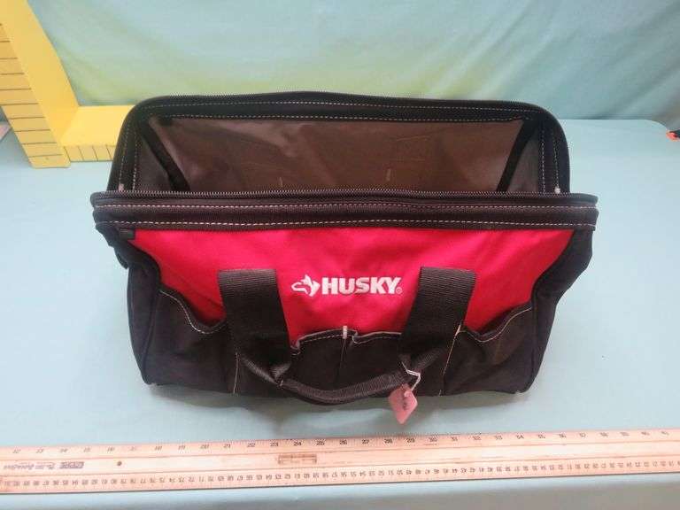 Husky Tool Bag w/various tools
