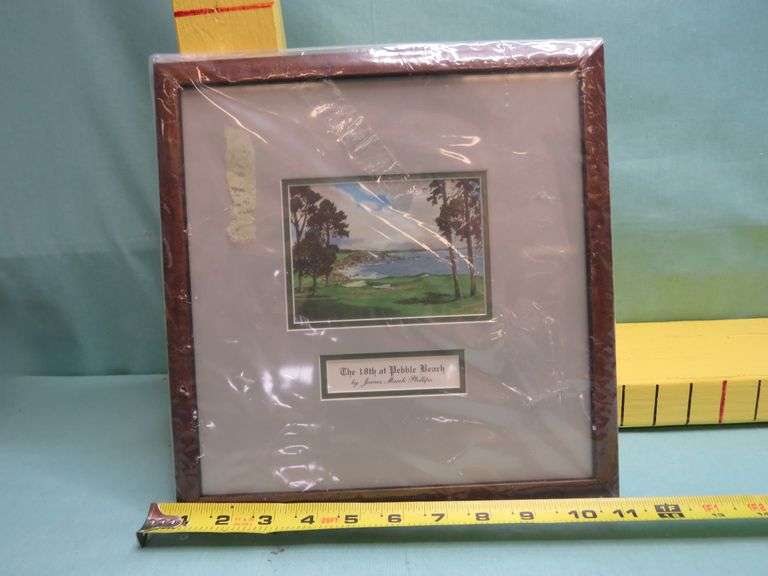 "The 18th at Pebble Beach" by James March Phillips