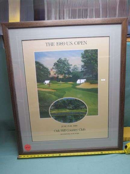 1989 U.S. Open Poster – Oak Hill Country Club
