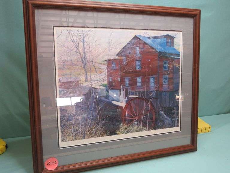 New Hope Mills, S.D. Roth - Signed Limited Edition Print