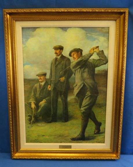 The Triumvirate, 1913 By Clement Flower