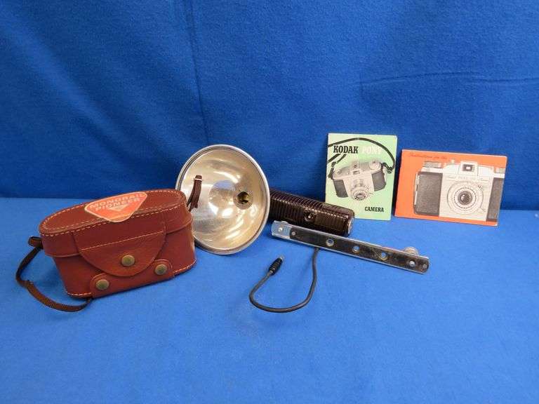 Mid-Century Snapshot Classic: Kodak Pony Camera & Flash Ensemble