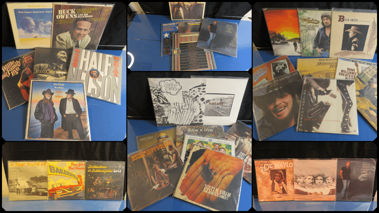 Outlaw Legends & Americana Vinyl Auction – Haggard, Jennings, Willie Nelson & More!