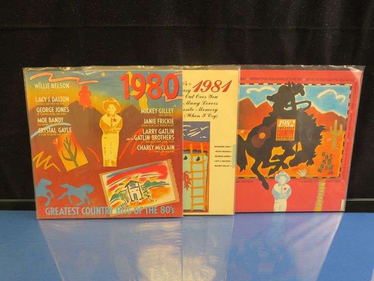Greatest Country Hits of the ’80s Vinyl Set – 1980–1982 – Willie Nelson, Cash & More