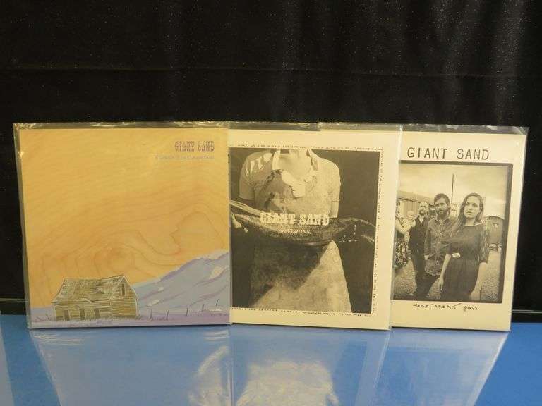 Giant Sand Color Vinyl Collection – Blue, White & Marbled Pressings