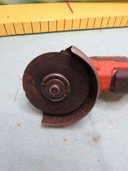 RIDGID 18V Brushless Cordless Angle Grinder with Battery