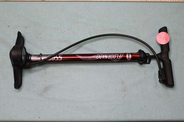 High Pressure Bicycle Floor Pump with Gauge