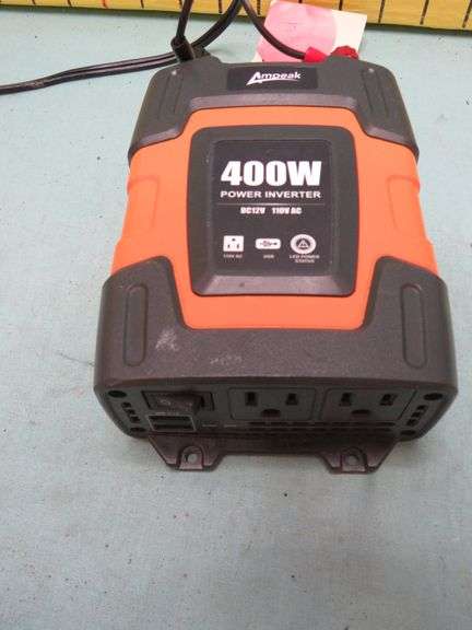 Ampeak 400-Watt DC 12V to 110V AC Power Inverter