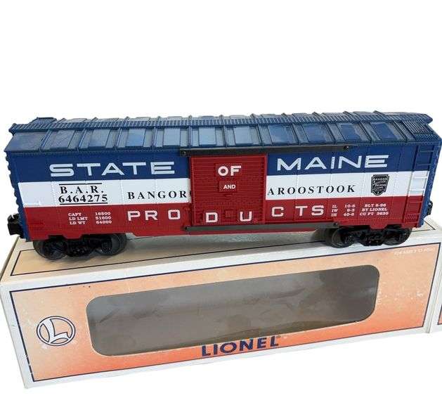 Lionel Bangor and Aroostock State of Maine Boxcar