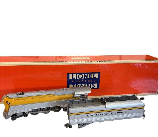 C & O Semi-Scale Streamline Hudson Locomotive & Tender