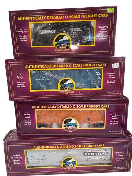 MTH O Gauge Model Train Cars