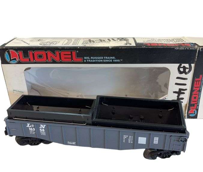 Lionel Louisville and Nashville Gondola with Coil Covers