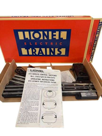 6-5165 Lionel 072 Remote Switch Right Hand