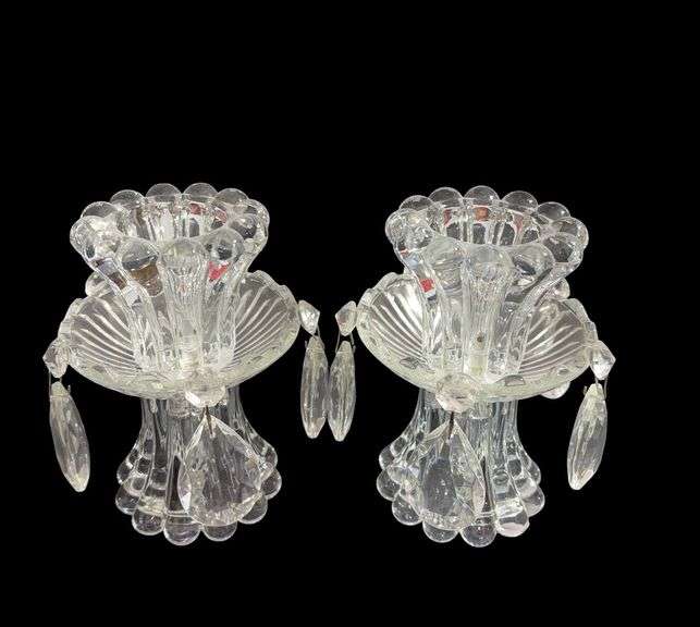 Glass Candle Holders