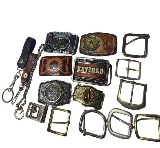 Belt Buckles and Key Chains