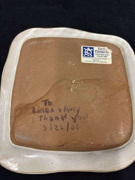 Turtle Bay Works Pottery Plate